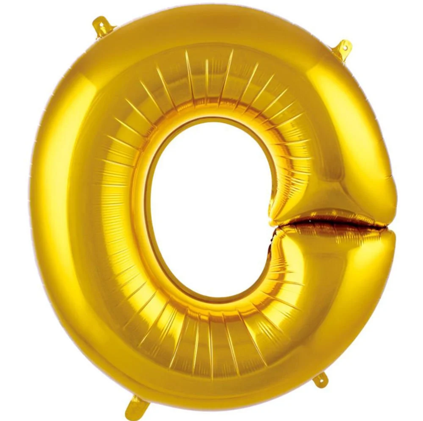 Folyo Balon Gold O 40 İnç 100 Cm
